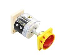 HZ12-25/08 On-off Two Positions 2 Poles With Lengthen Pole And Emergency Stop Padlock Power Cut Off Motor Rotary Cam Switch 1Pcs