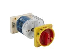 HZ12-40/08 Extension Rod Rotary Switch 40A 380V 2-Digit 2-Pole Emergency Stop Padlock Power-Off Motor Switch