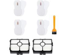 HZ3002 Replacement Filters for Shark HZ3002 HZ3000 HZ4001AMZ HZ4002 Stratos Ultralight Corded Stick Vacuum, Replace part XFFKHZ3000 XHFHZ3000, 2 HEPA & 4 Foam and Felt Filters
