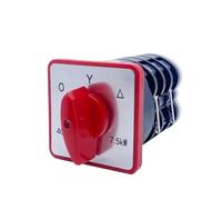 HZ5-40/7.5KW M07 Star Start Dual Speed Motor High And Low Switching 40A Universal Transfer Rotary Cam Switch 1Pcs