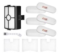 HZ500UKT Filter Replacement for Shark HZ500, HZ500UK, HZ2000, HZ2002, HZ251 Anti Hair Wrap Corded Stick Vacuum Cleaner Filters Accessories Parts # Xffk500ukt, 1 Hepa Filter and 3 Foam & Felt Filters