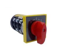 HZ5B-10/3 B005 Reset Momentary 3 Positions Rotary Cam Switch Electric Silver Contact 10A Three Poles 1Pcs