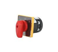 HZ5B-10/D101.1 10A ON OFF ON 4 Screw Rotary Knob Three Position One Pole Combination Changeover Switch