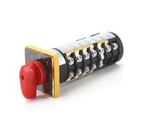 HZ5B-10/T721.7 10A 5 Positions 7 Poles 28 Screws Universal Rotary Cam Changeover Reversing Combination Switch