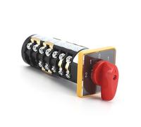 HZ5B-10/T721.7 10A 5 Positions Poles 28 Screws Rotary Cam Changeover Switch 1Pcs