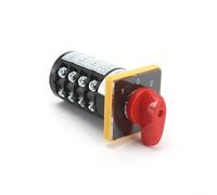 HZ5B-10A 4-Pole Rotary Changeover Switch 10A 3 Position