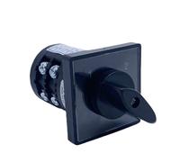 HZ5B-20/2 Changeover Rotary Cam Switch 20A 2 Poles 8 Terminals Silver Contact Control Circuit 1Pcs