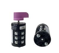 HZ5B-20/3 20A 3P 0-7 Position Universal Rotary Cam Switch Silver Contact 1Pcs