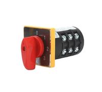 HZ5B-20/D242.2 D303.3 0-4. 0-6. 20A Rotary Cam Transfer Combination Universal Changeover Switch 2/3 Poles 8/12 Screws(20A 0-4.3)