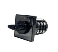 HZ5B-20AE205/3 20Amp 3P Professional Multi-Step 0-4 Position Rotary Cam Switch Silver Factory Supplied