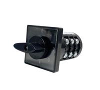 HZ5B-20AE205/3 20Amp 3P Professional Multi-step 0-4 Position Universal Rotary Cam Switch Silver Contact 1Pcs