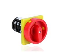 HZ5B-20GS 3P 12Terminals Padlock Combination Switch 20A Conversion Power Cut Off Silver Control electronic starter