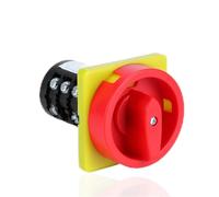 HZ5B-20GS Padlock Combination Switch 20A Conversion Power Cut Off Silver Contact Control Motor 1Pcs(4P 16Terminals-01)