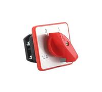 HZ5D-10/1.7 L01 10A 2 Position 1 Phase Rotary 4 Screws Combination Knob Selection Cam Changeover Switch