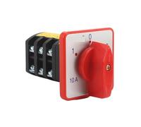 HZ5D-10/1.7 M05 M06 1.7KW 10A 12 Screws Three-section Induction Motor Transfer Reversible Two Voltage Cam Switch(10A 1.7kW M05 Green)