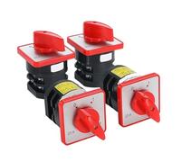 HZ5D L01 L02 L03 M04 M05 Changeover Rotary Cam Switch 20A 4KW 1 2 3 4 Sections Poles Positions 1Pcs(HZ5D-M05 3 sections)