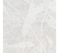 HZ62049-Horizon Tree Leaf Cream Metallic White Galerie Wallpaper