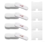 Hz700 Hz600 Xpmfhz2000 Hz2002 - 4-Pack for Hz2000 Hz251 Xffkhz2000 Hz602 Cleaner Vacuum Models Filter Cotton Replacement