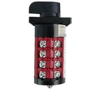 HZ8B-20/3/4 Electric Control Switch 4 Levels 20A 0-6 Positions Universal Changeover Rotary Cam Interruptor HZ5B-20/4