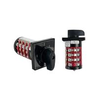 HZ8B-20/3/4 Electric Control Switch 4 Levels 20A 0-6 Positions Universal Changeover Rotary Cam Switch Interruptor HZ5B-20/4
