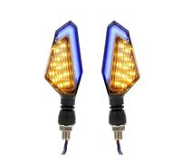 HZAWSGA Motorbike Blinker Front Rear Universal Moto Accessories 2Pcs/Set Signal Lamp DC 12V Motorcycle Turn Lights Accessories Lamps Indicators