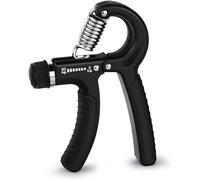 hzbaiyi 5-60 kg Grip Strengthener Exerciser, Adjustable Forearm Strengthener with Stainless Steel Spring for Home Gym Muscle Building Strong Finger Wrist Arm