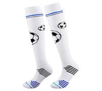 HZBB 1 Pair Stretchy Sports Socks for Kids Feature Stylish Prints and Comfortable Arched Breathable Athletic