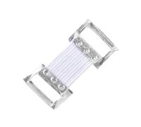 HZBB 100 Pcs Elastic Bandage Clips Practical Bandage Wrap Clips Practical Stretch Metal Clasps for Fixing Various Bandages