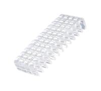 HZBB 4PCS 24Pin Mainboard Cable Management Comb PVC Texture Suitable for Organizing Power Cables and Enhances Case Aesthetics Electronic Wire Neat Comb