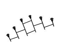 HZBB Antique Styles Iron Candelabra Sturdy Construction Country Decors Holders Fit Various Interior Themes Elegant Dinner Party Decors