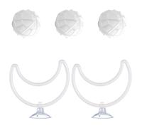 HZBB Aquarium Pet Fish Entertainment Items 2PCS Exercise Circles with Floating Spheres to Keep Your Active and Stimulated Fighter Floating Globes