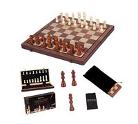 HZBB Chinese Chess Children with Chessboard Portable Chesses Pieces Foldable Puzzle Game with Box Pocket