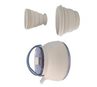 HZBB Coffee Making Equipment Heat Proof Silicone Build Simple to Clean for Camping Journeys Easy Clean Silicone Brewer