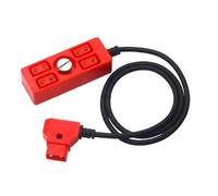 HZBB Dtap Connectors Easily Extend Your Power Source to Four Devices Simple Power Distribution for Up to 4 Devices Dtap Splitter