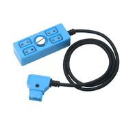HZBB Dtap Connectors Easily Extend Your Power Source to Four Devices Simple Power Distribution for Up to 4 Devices Dtap Splitter