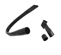 HZBB Flexible Crevice Tool Vacuum Attachment with Removable Brush Head Connector Hoses Helps Clean Cobwebs on the Ceiling Removable Brush Head Vacuum Crevice Tool