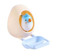 HZBB Interactive Training Perch with Food Cup for Conures Lovebirds Cage Tool Feeding Accessory Feeding Bowl for Conures Lovebirds Finches