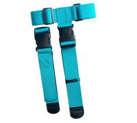 HZBB Multifunctional Luggage Connection Belt Strong Polyester Webbing for Joining 3 Suitcases Together Travel Bundling Belt