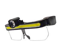 HZBB MultiPurpose LED Glasses with USB Charging and Wide Angles Lighting for Various Tasks Cycling Fishing Professional Work LED Glasses