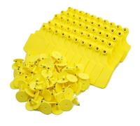 HZBB Of 100 Large Size Animal Identification Markers for Livestock Like Sheep Swine and Donkeys Made From Strong Blend Goat Ear Markers