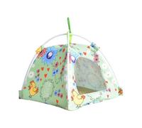 HZBB Permanent Canvas Bird Tent Nest for Small Macaws Cockatiels Couple Suspended Otherwise Floor Use Simple Neat Bird Cage Addons for Couple
