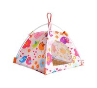 HZBB Permanent Canvas Bird Tent Nest for Small Macaws Cockatiels Couple Suspended Otherwise Floor Use Simple Neat Bird Cage Addons for Couple