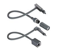 HZBB Quick to RJ45 Ethernet Adapter 26AWG Waterproof for Smooth Internet and Power Home Networking Cable Adapter
