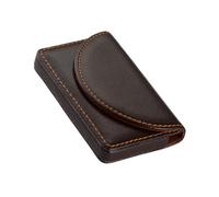 HZBB Rustless Reinforced PU Leather Wallet Secure Attractive Break Professional Business Card Planner Thin Travel Essential Permanent Attractive Name Wallet