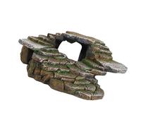 HZBB Simulated Rock Lizards Spiders Hideouts Terrarium Decors Landscape Supplies Rock Shelter