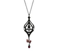 HZBB Space Themed Necklace with Butterfly Accent Hexagram Pendant Adjustable Chain Delicate Alloy Necklace with Unique Bowknot Knot Decoration Clavicle Chain Ideal for Casual and Formal Outfits