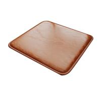 HZBB Thickened PU Leather Square Stool Seat Cushion Nonslip Base for Home Use Sturdy Waterproof Designs Thickened PU Leather Seat Cushion