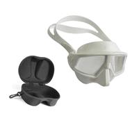 HZBB Thin Low Capacity Diving Glasses Highlighting Against Fog Technology and Storage Case Holy Being Underwater Enthusiasts Freediving with Against Fog Coating