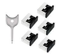 HZBB Tool-Free USB Port Metal Protector Anti-Unauthorized Access Data Security Device USB Port Keyless Computer Security Device