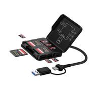 HZBB USB Type C to TF Card Reader 5 in 1 Camera Photo Transfer Adapter for Tablets Laptop Desktop Accessories Multiple Card Reader for Laptop